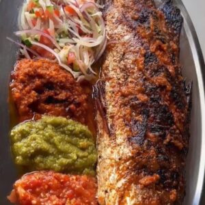 Grilled fish